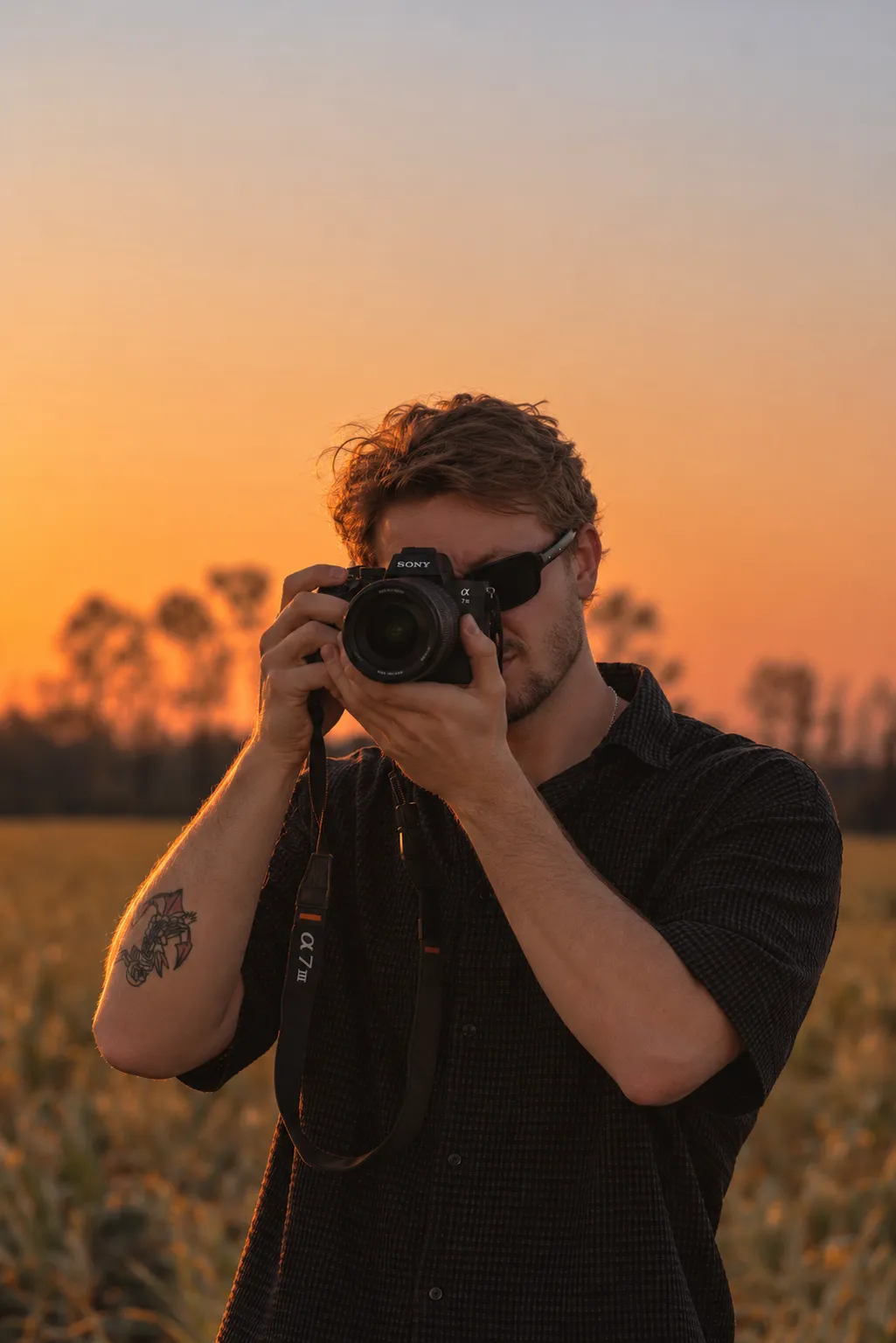 Portrait de Sam, photographe et vidéaste eiga